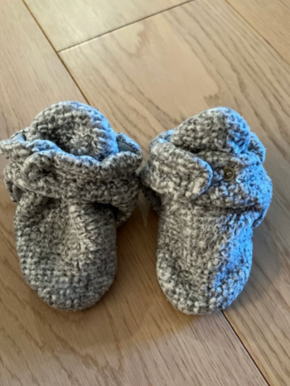 Zutano Fleece Gripper Booties, 18 Month